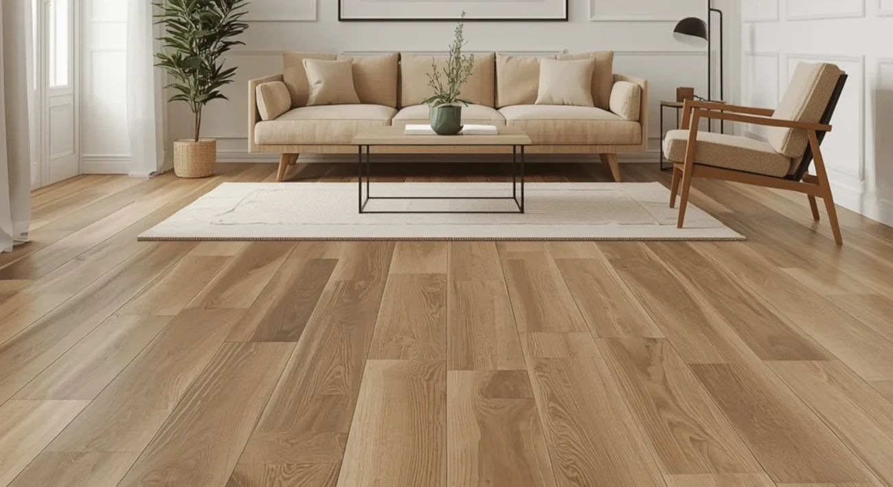 Doghe in gres porcellanato effetto legno in rovere